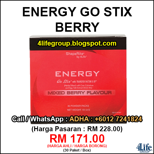 4Life Energy Go Stix Berry foto 4Life Energy Go Stix Berry