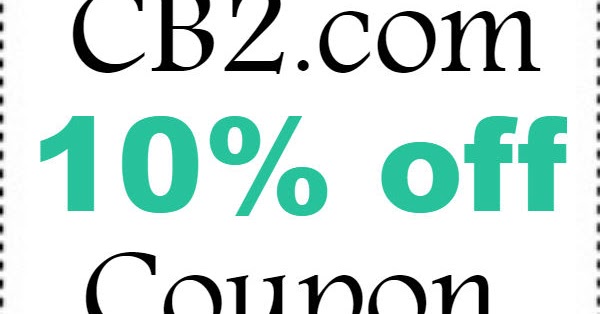 cb2 new customer discount