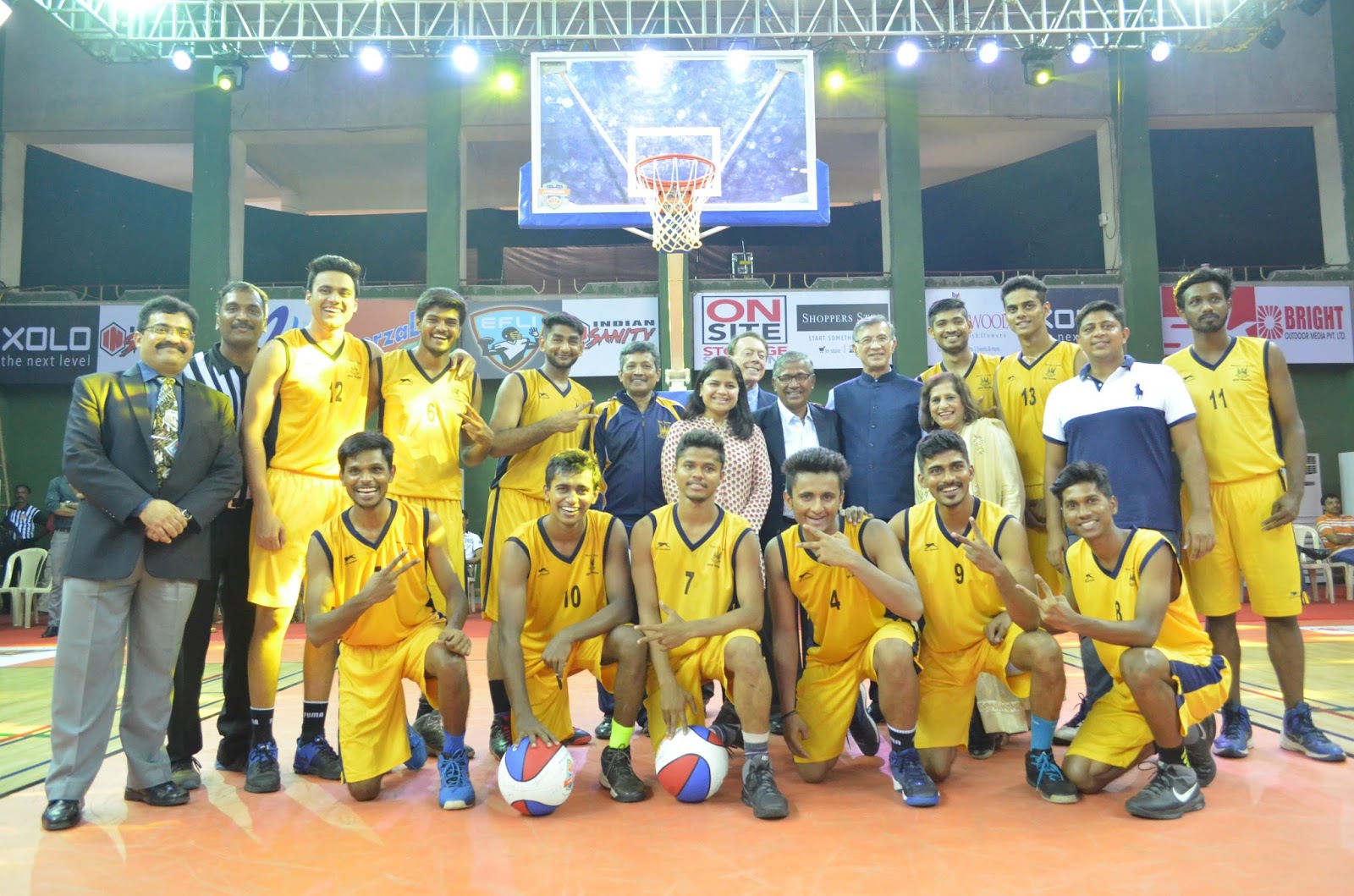 Hoopistani Hosts Mumbai University won India's UBAU National