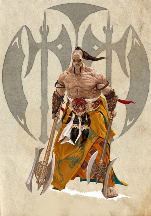 As ilustrações de fantasia e mitologia orientais de Adrian Smith Adrian Smith artstation arte ilustrações fantasia oriental games