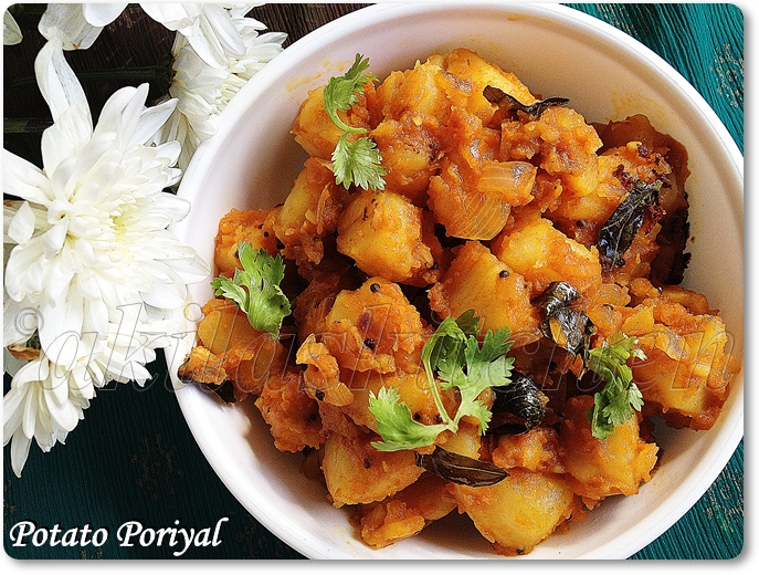 Learning-to-cook: Potato Poriyal
