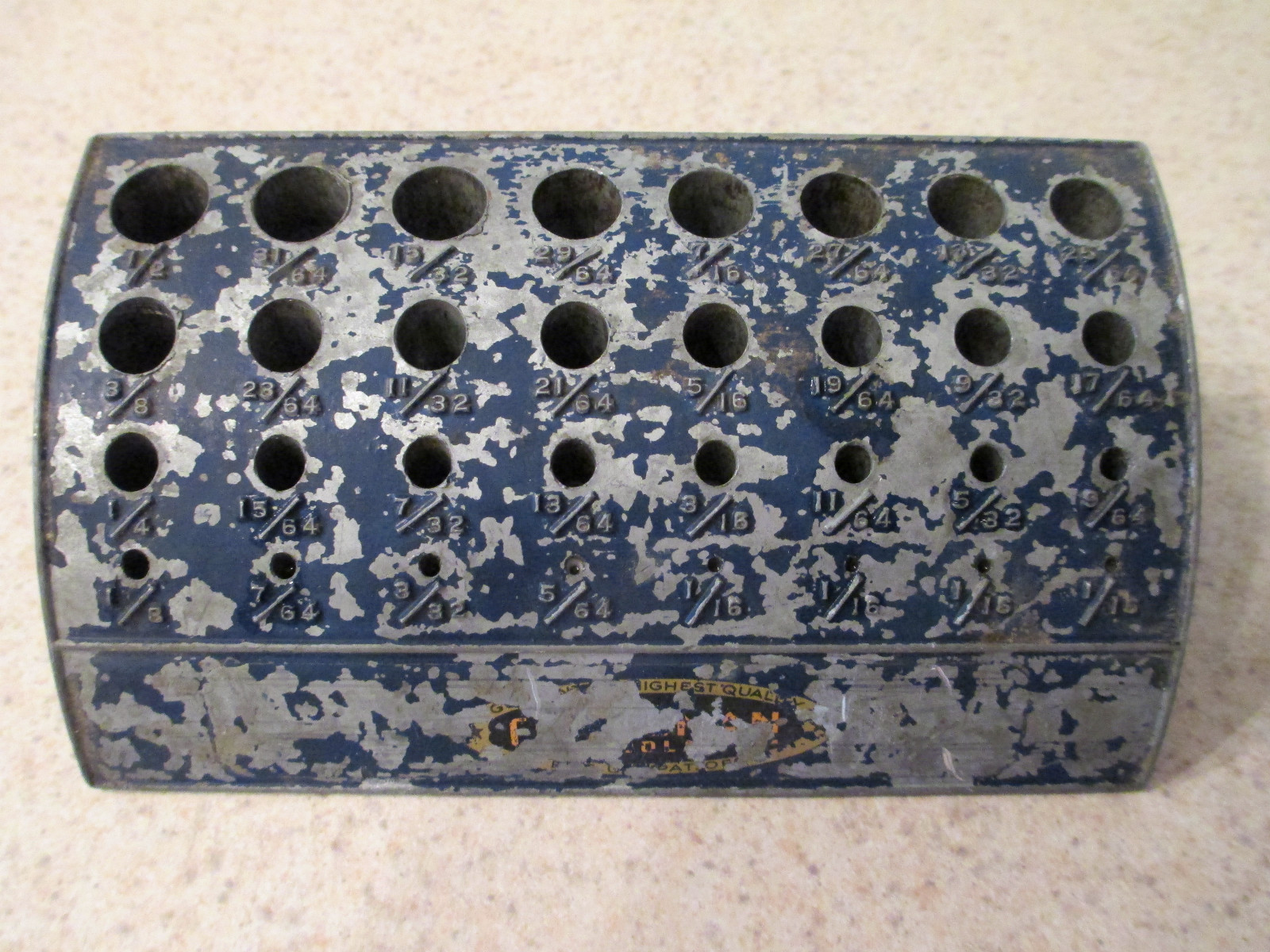 MI Shop Tools Inventions Vintage Drill Bit Holders