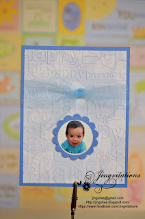 baptism and first birthday invitations