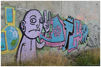 Graffiti Krik Konga - streetart w Trójmieście