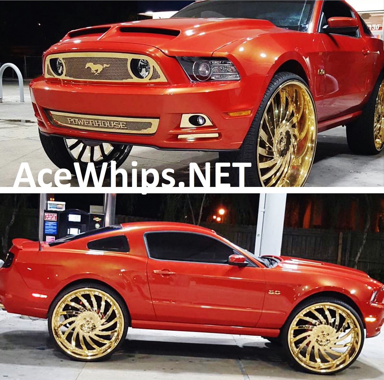 Ace-1: Outrageous 2014 Ford Mustang GT on Gold 30