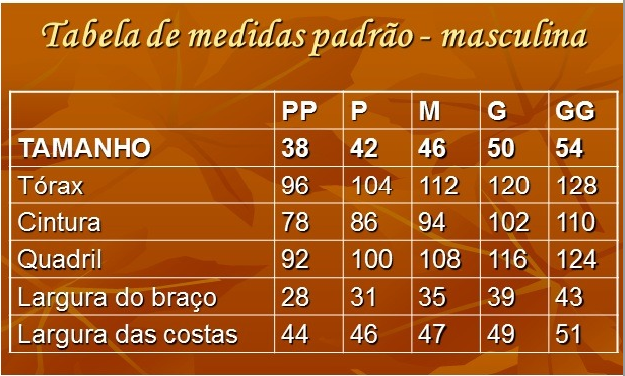 Resultado de imagem para TABELA DE MEDIDAS FEMININAS EM CROCHE
