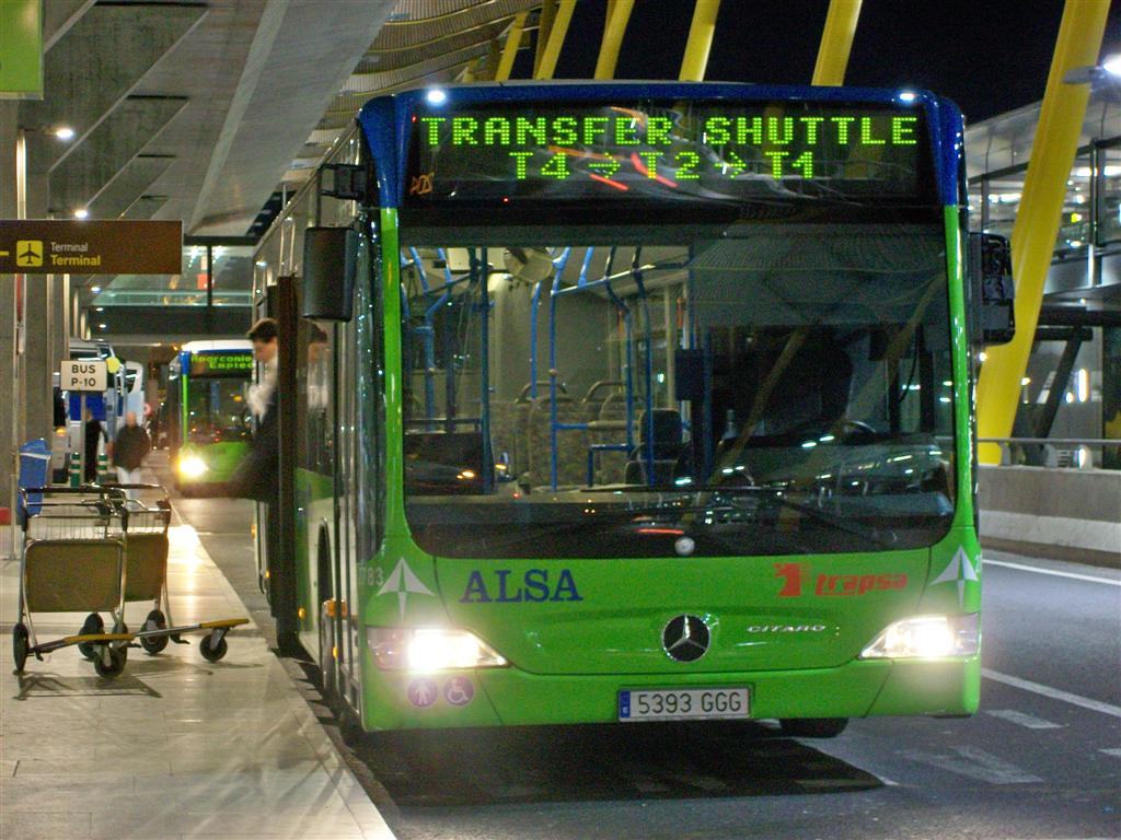 Linea 65, Linea 65 visita el Aeropuerto MadridBarajas.