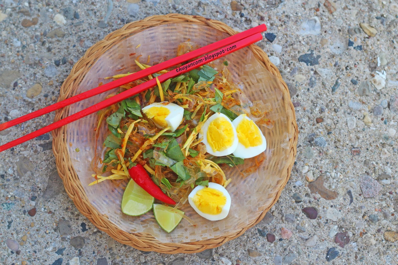Blog of Salt Banh Trang Tron Rice Paper Salad Blog of Salt Banh Trang Tron Rice Paper Salad