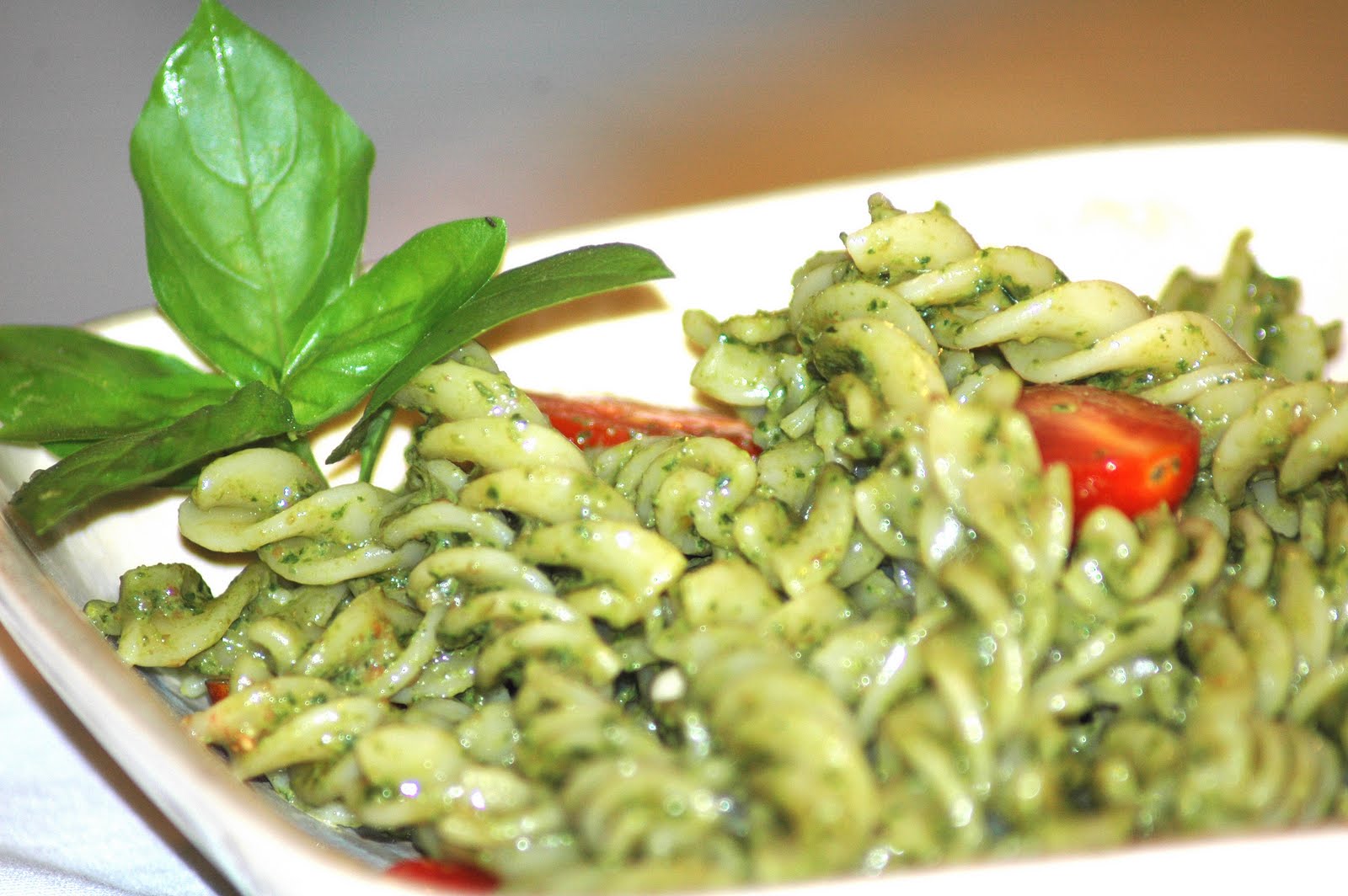 party girl Pesto Pasta Salad or Penne alla Vodka with Citrus Marinated