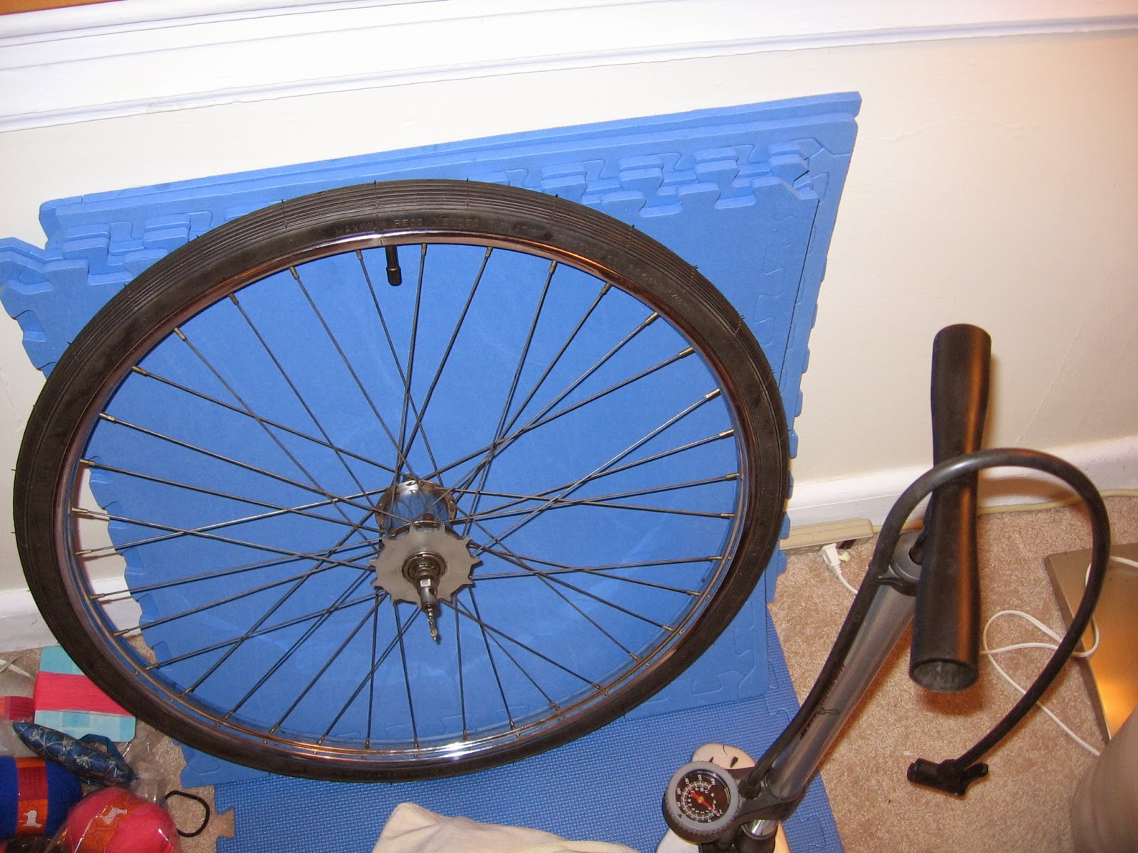 patching bike tire