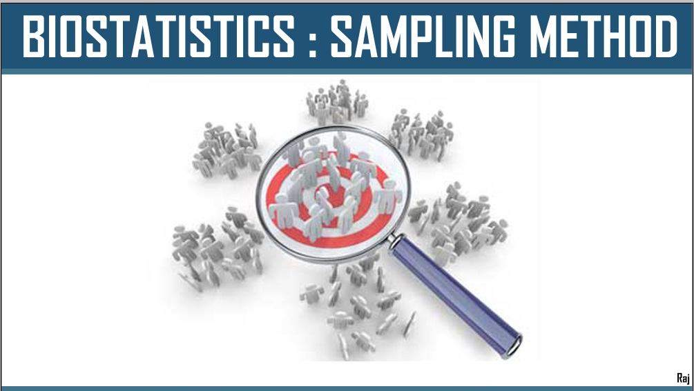Biostatistics : Sampling Method and Types of Sampling Methods | Study