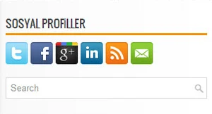 Sosyal profil iconlarının yapılandırılması