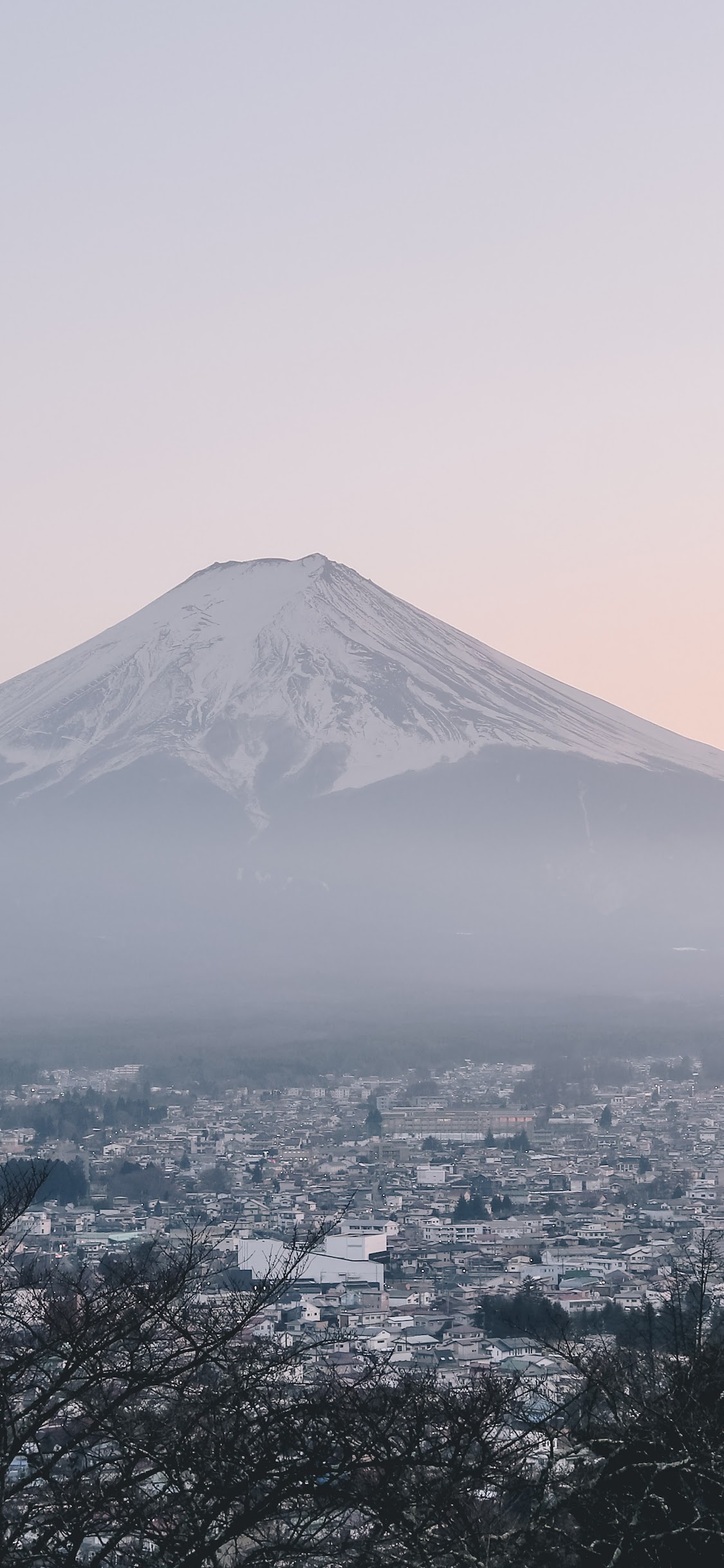 Mount Fuji City Japan Landscape Scenery ...