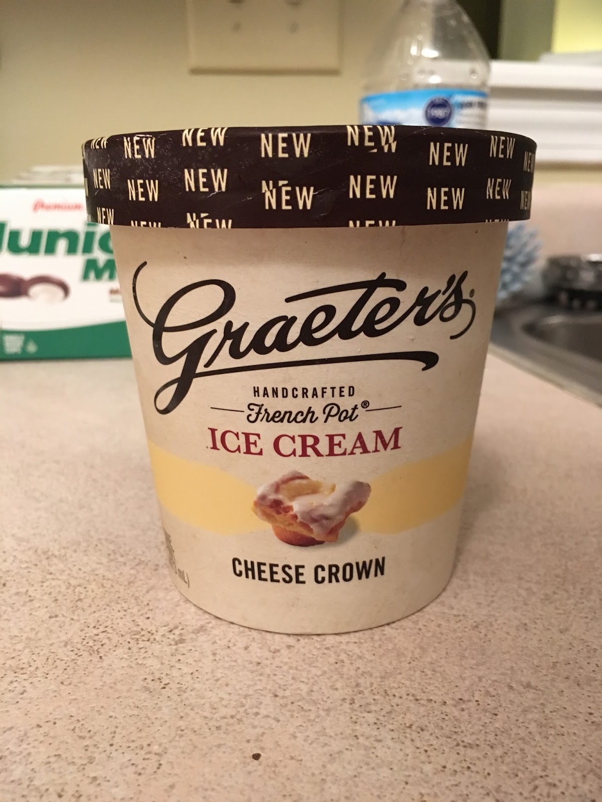Creamy Steaks Graeter's Cheese Crown Ice Cream