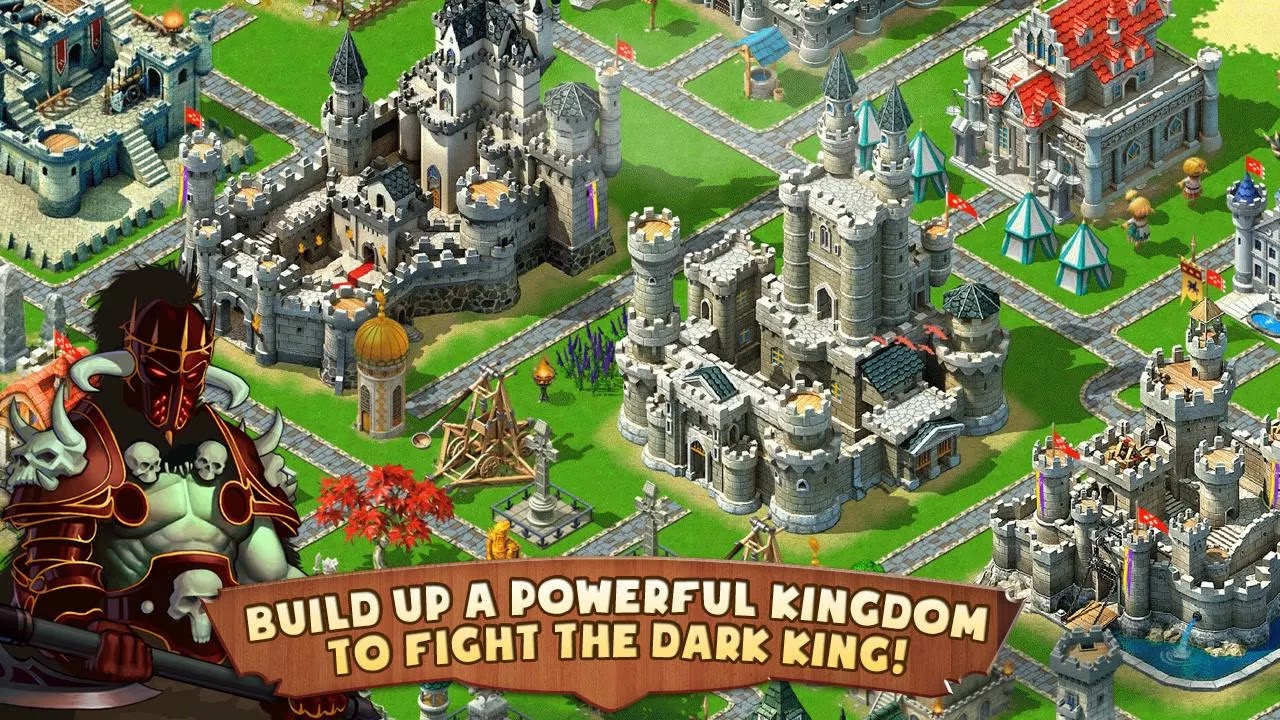 Игры где строишь замок. Gameloft игры Lords of Kingdom. Kingdoms лордс.