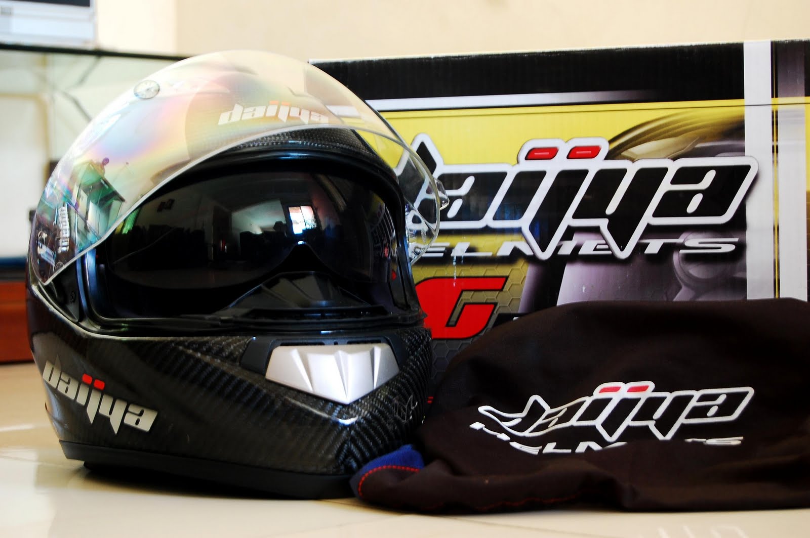 Review Daijya Carbon Fibre Helmet Bike Chronicles of India