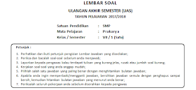 Kumpulan Artikel Bermanfaat Dan Ilmu Pengetahuan Contoh Soal Prakarya Beserta Jawabannya 1