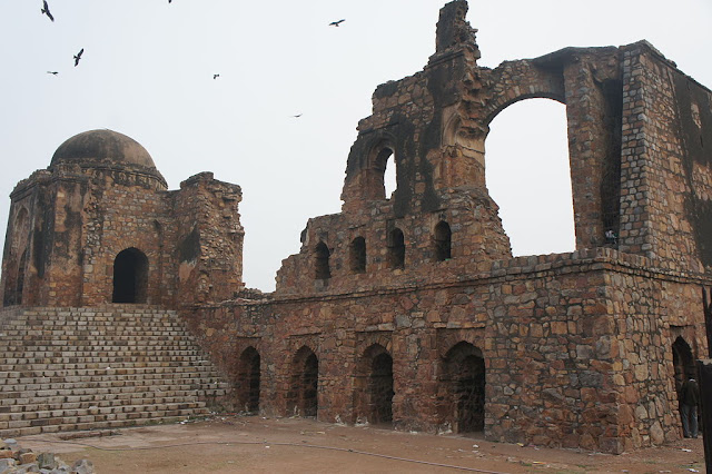 Ruins at Firoz Shah Kotla