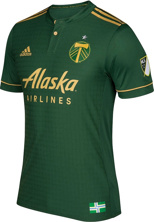 Adidas lança camisa titular do Portland Timbers para a MLS 2017 Show