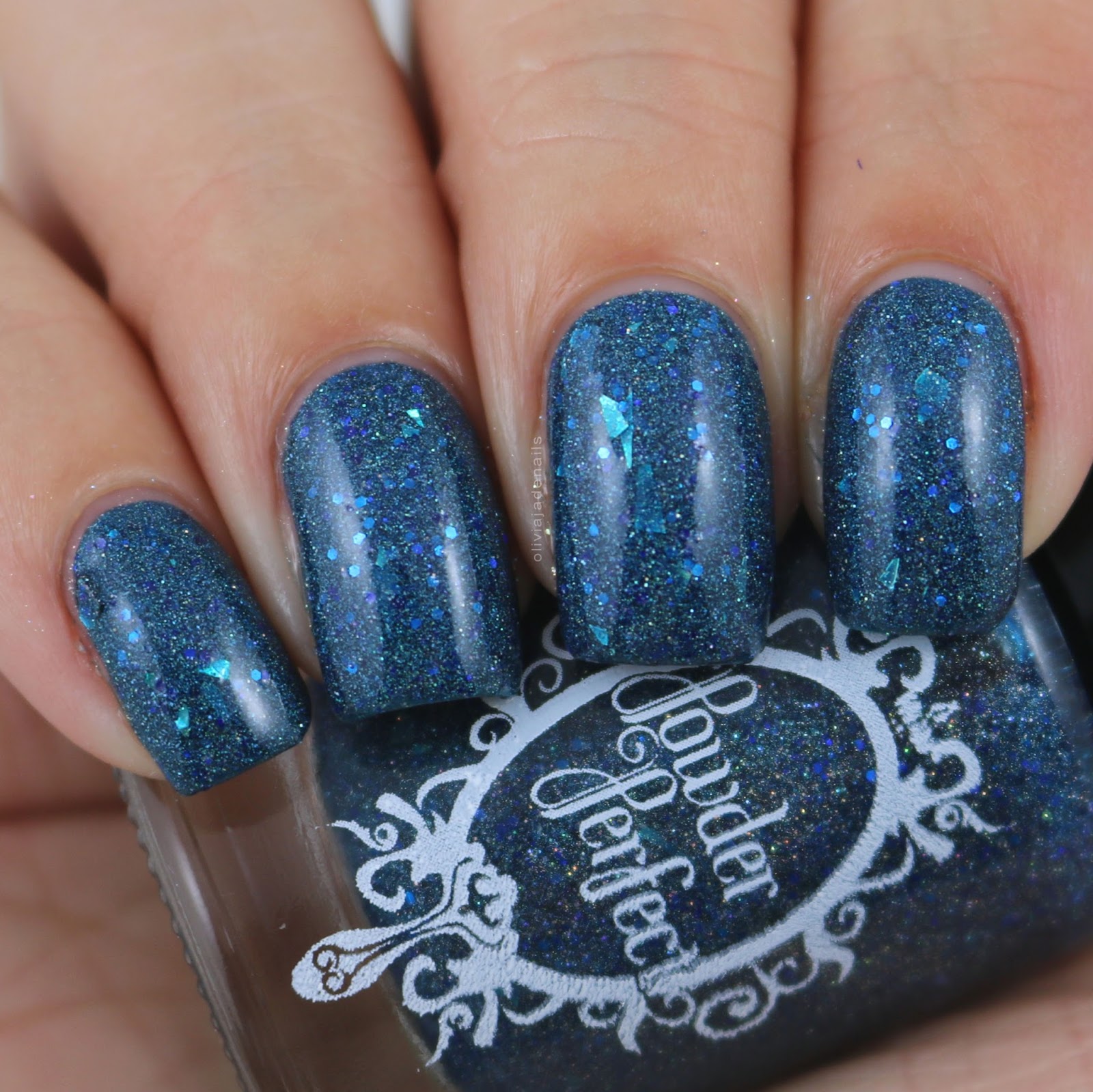 Powder Perfect Beast Within swatched by Olivia Jade Nails