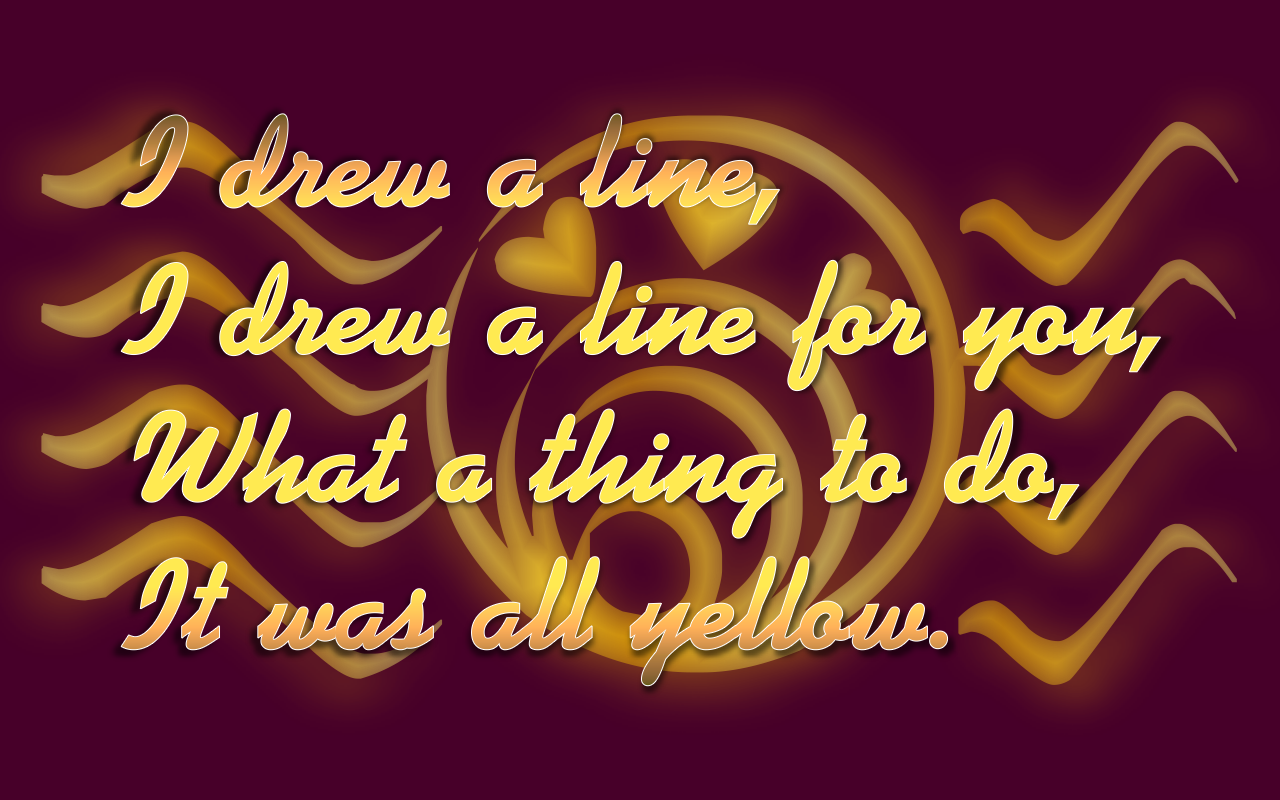 Song Lyric Quotes In Text Image Yellow Coldplay Song Quote Image (2)