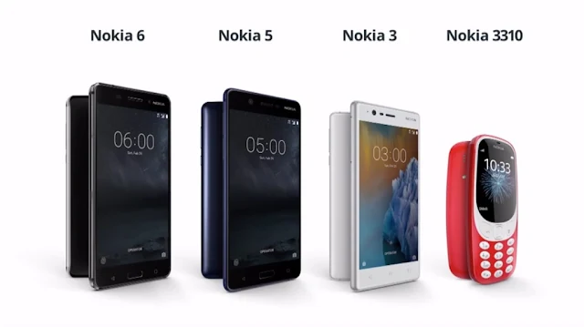 Nokia 3310, Nokia 6, Nokia 5, Nokia 3 Philippines