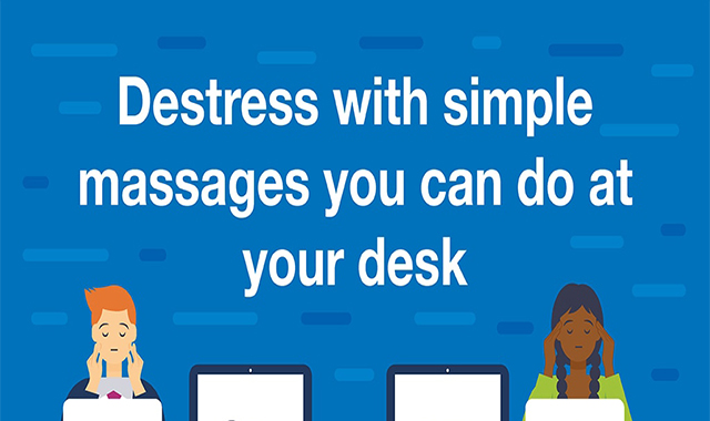 Destress with these simple massages you can do at your desk