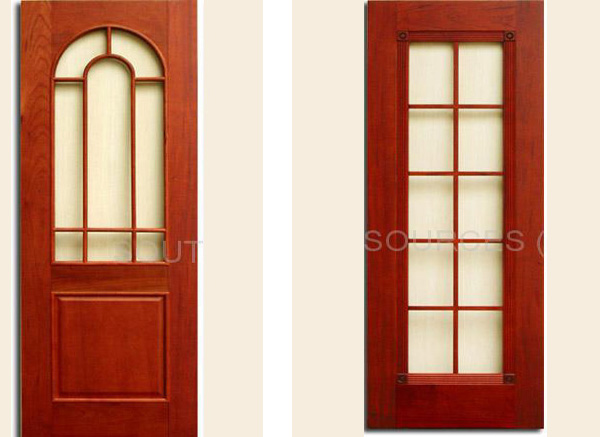 ابواب خشبية وزجاج للحمامات بطراز عصري باحدث التصميمات fikra color