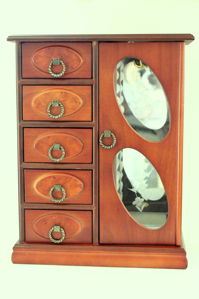 Chalkpainted Jewelry Box The Inspired Hive