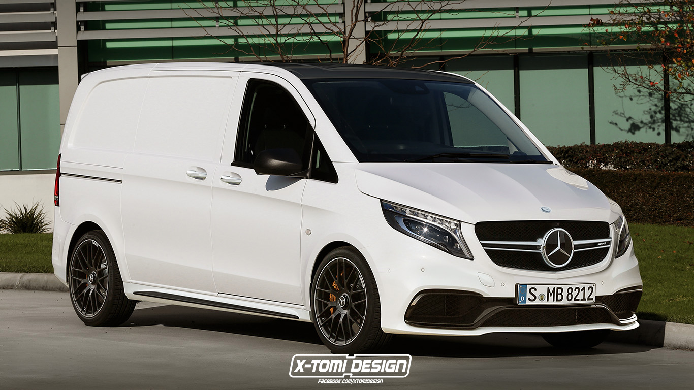 Rendering: So sportlich können Lieferwagen und Vans sein