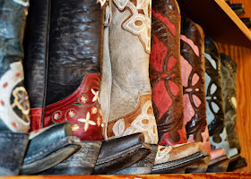 The Farrier's Daughter: How to wear Cowboy Boots with Dresses