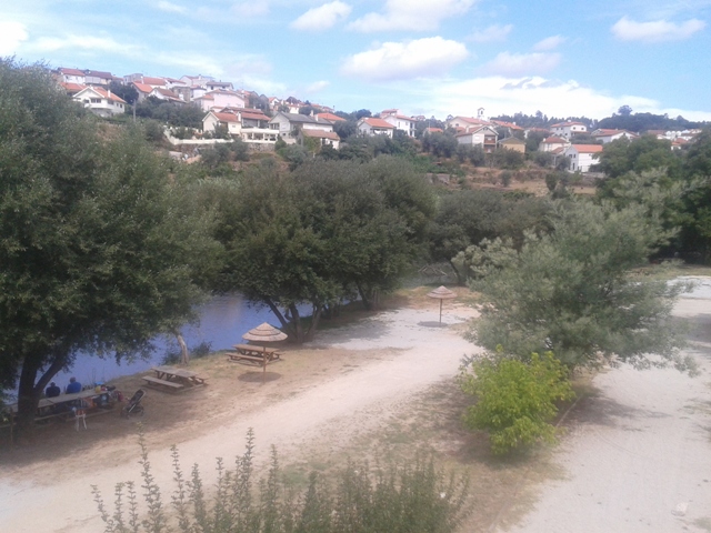 Rio Dão em Ferreirós do Dão