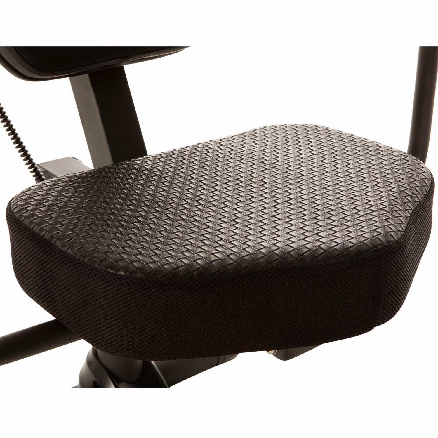 Exerpeutic 2000 Air Soft Seat, wider & thicker padding, aerodynamically designed to disperse user's weight & absorb shock, plus increased air flow