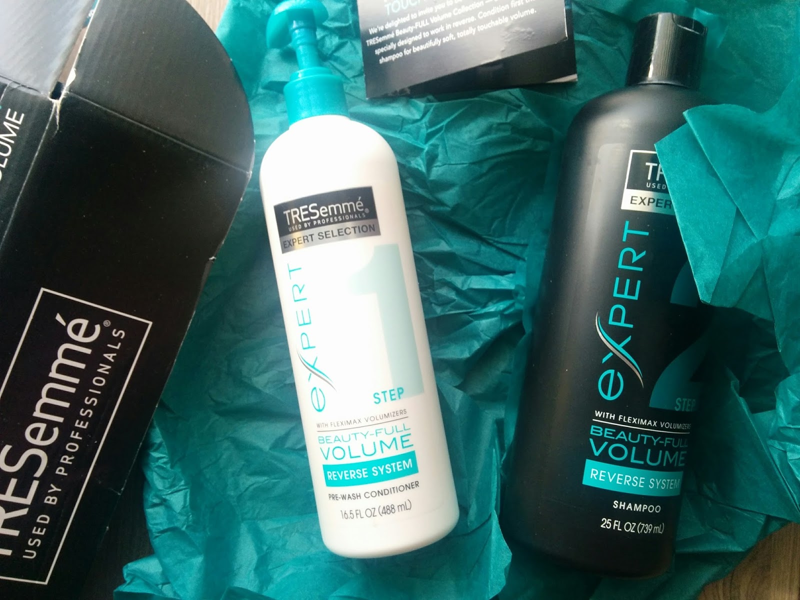 Discovering me Influenster TRESemmé BeautyFULL Volume PreWash