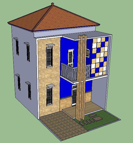 Konsep Desain Rumah 2 Lantai di Lahan Sempit Ketikanku Konsep Desain Rumah 2 Lantai di Lahan Sempit Ketikanku