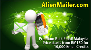 Bulk Email Malaysia - Alien Mailer