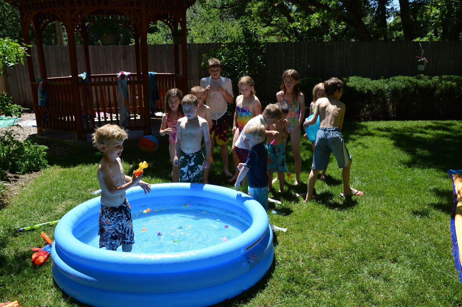 The Bradley Family Blog: Summer Swim Party