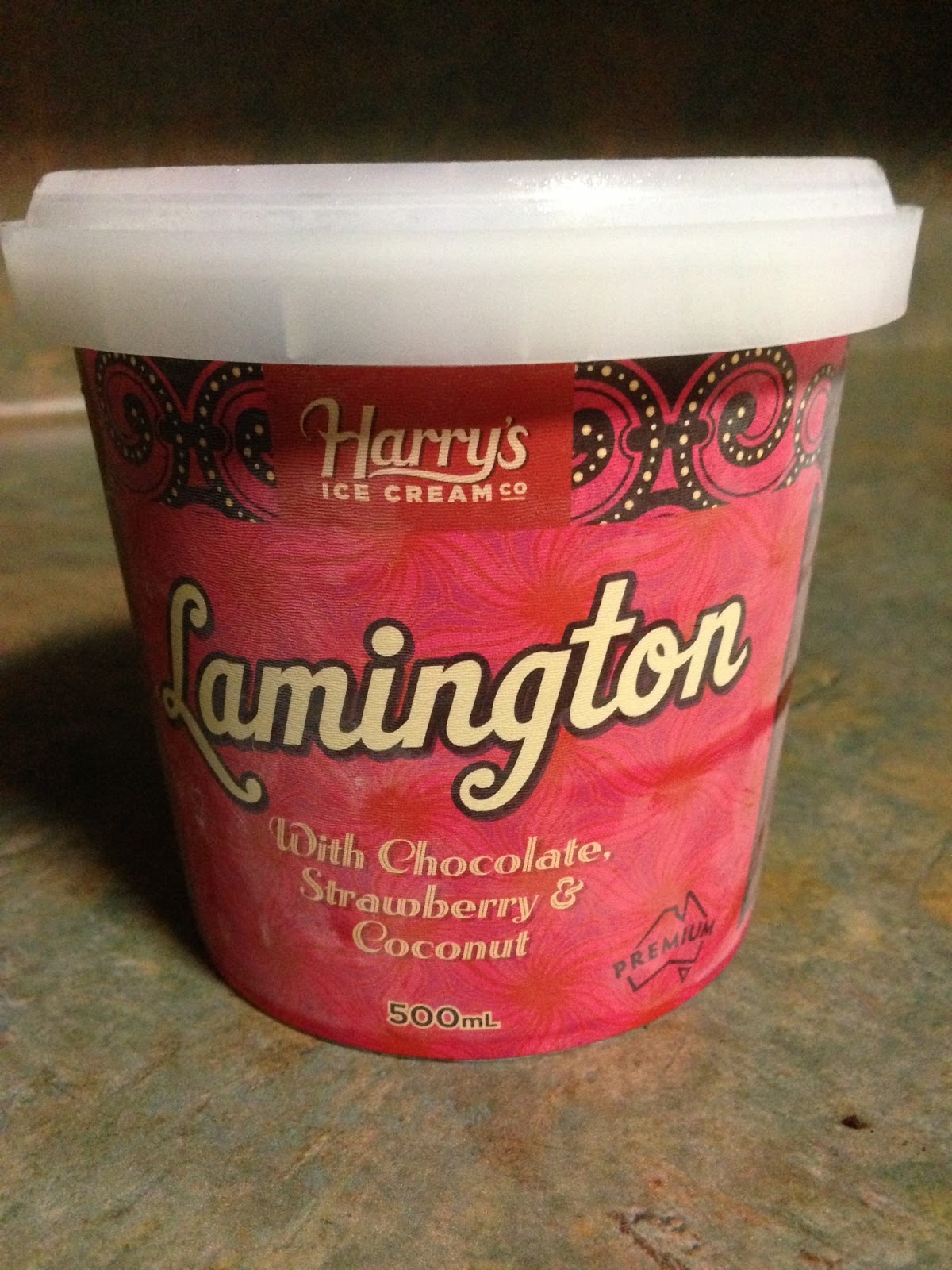 She Loves Ice Cream Harry's Ice Cream Co. Lamington