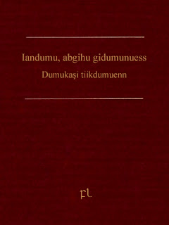 Iandumu, abgihu gidumunuess - Dumukaşi tiikdumuenn Cover Iandumu, abgihu gidumunuess - Dumukaşi tiikdumuenn Cover