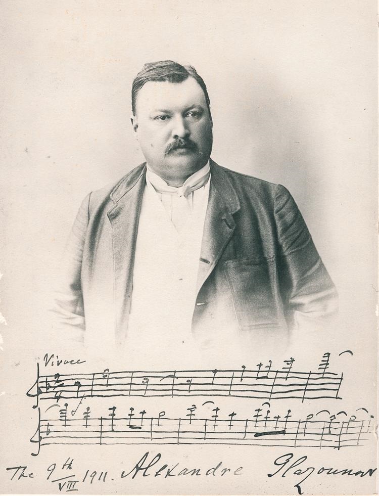Aleksandr Glazunov (1865-1936)