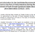 PA/SA CHSL 2016 Post Appointment SSC Notice