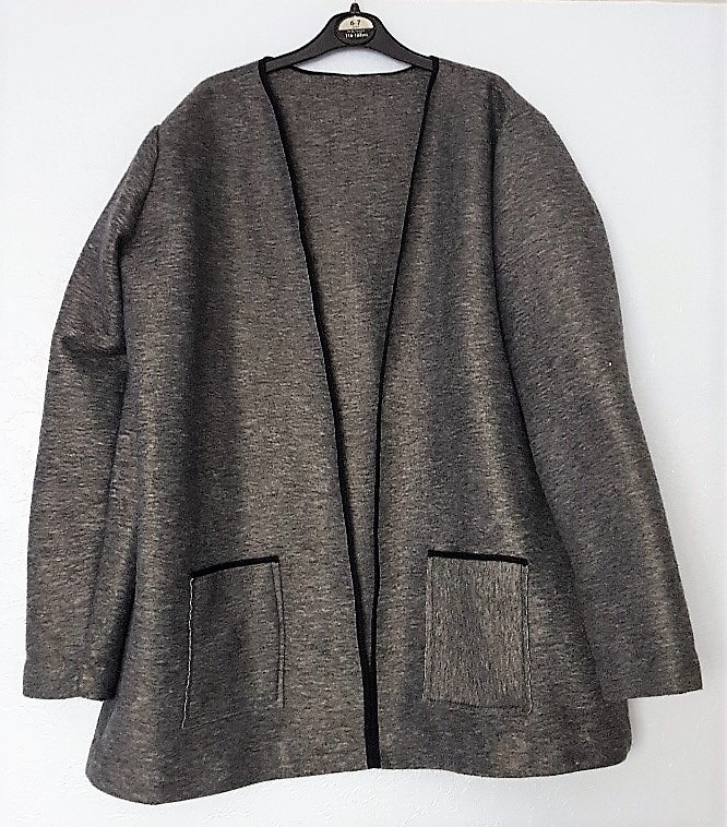 DIY Jacket from an IKEA Blanket