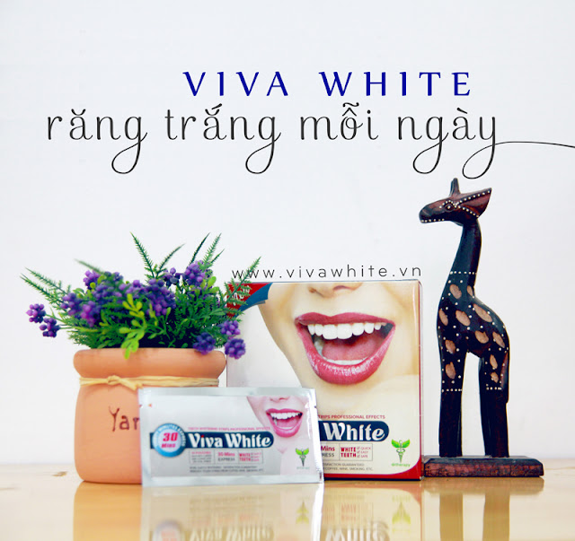 vivawhite, viva white, miếng dán trắng răng, mieng dan trang rang