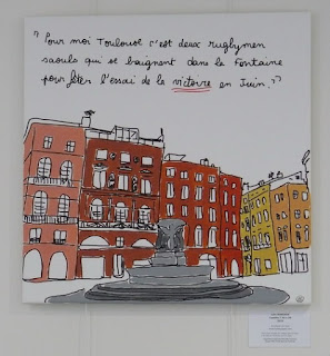 Dites moi toulouse Toile Camille T Dites moi Toulouse Toile Camille T Expostion Espace W31