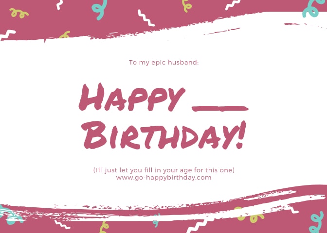 Birthday Wishes For Husband Birthday Wishes For Husband