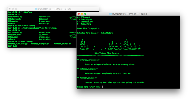 DumpsterFire - Security Incidents In A Box!