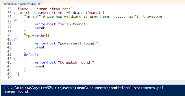 Fundamental of Powershell Scripting