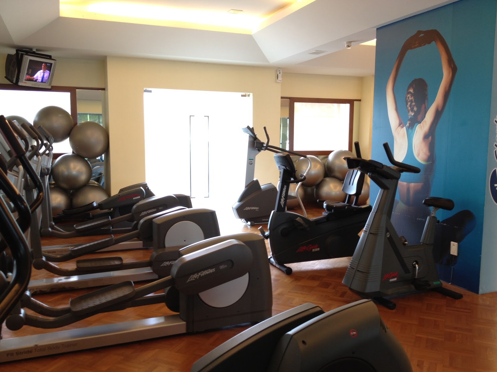 On Board Let's workout at Clark Hatch Penang!