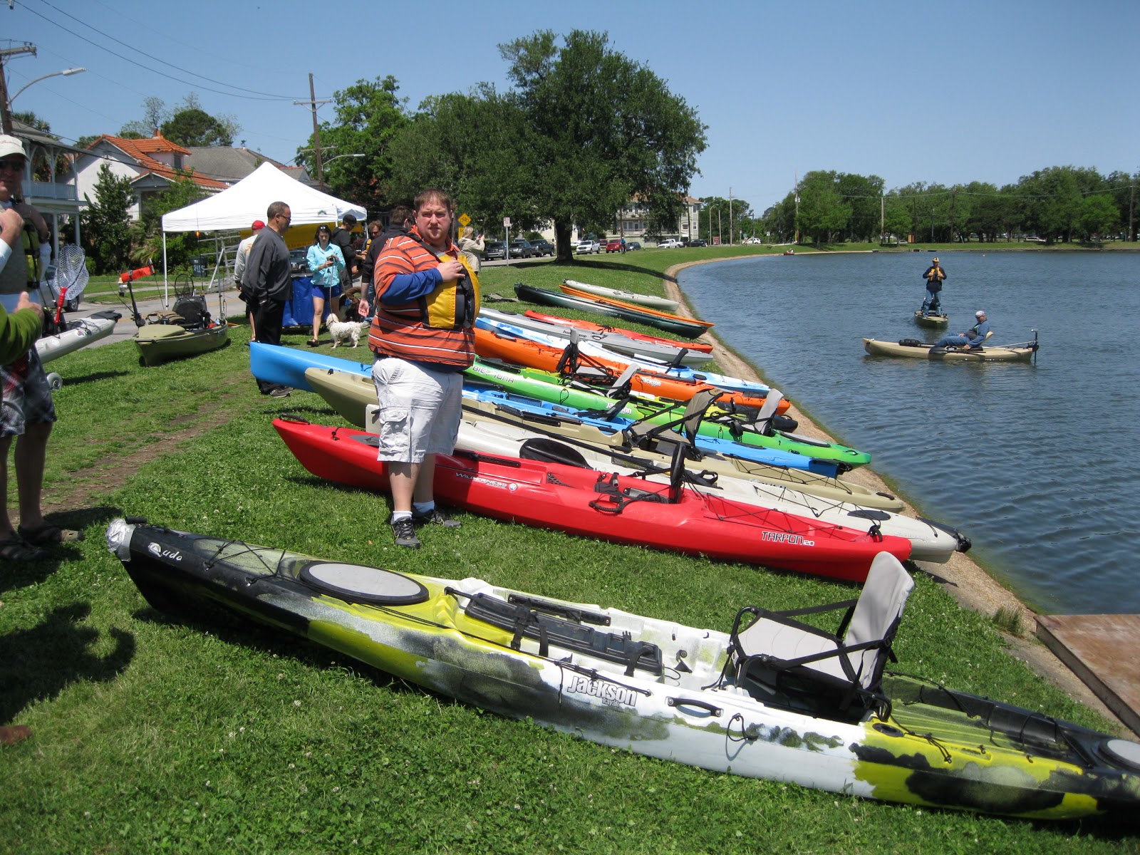 New Orleans Outdoor Companion Kayaks, canoes, paddleboards and a 60