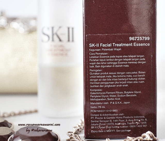 Review Sk Ii Facial Treatment Essence Miracle Water Racun Warna Warni